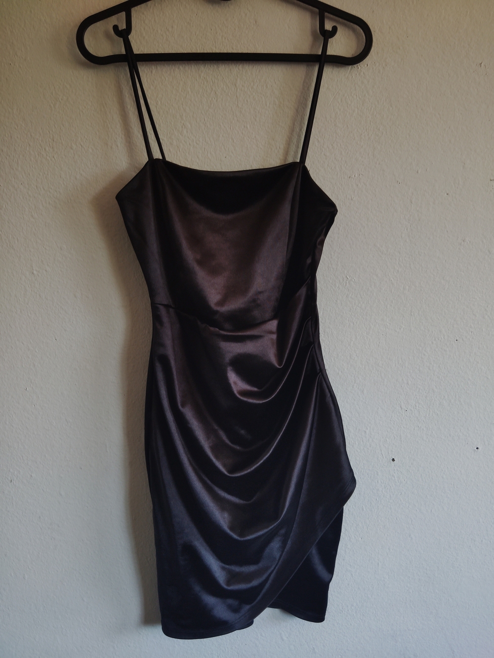 gLARE Black Mini Dress